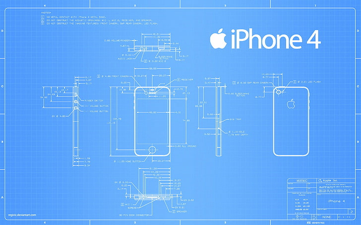 maçã, modelo, iphone, HD papel de parede