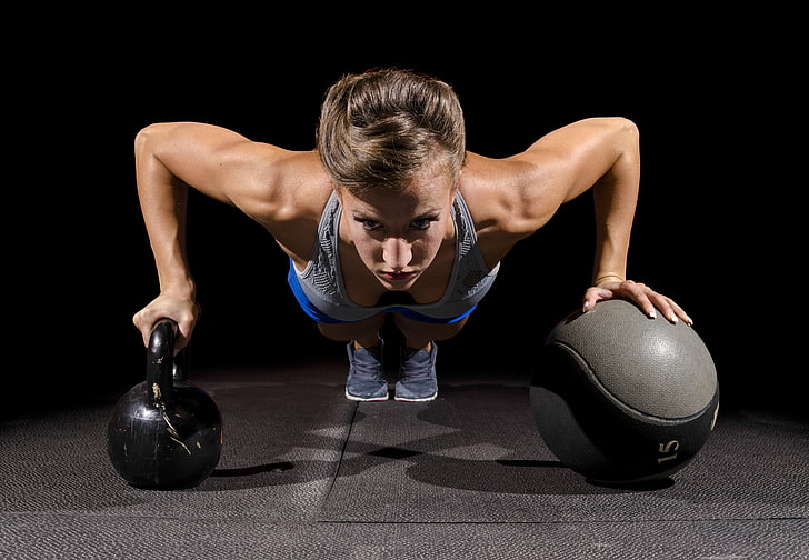 Fitness-Modell, Frauen, Sport, Training, HD-Hintergrundbild