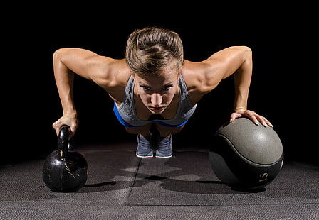 фитнес-модель, женщины, спорт, тренировка, HD обои HD wallpaper