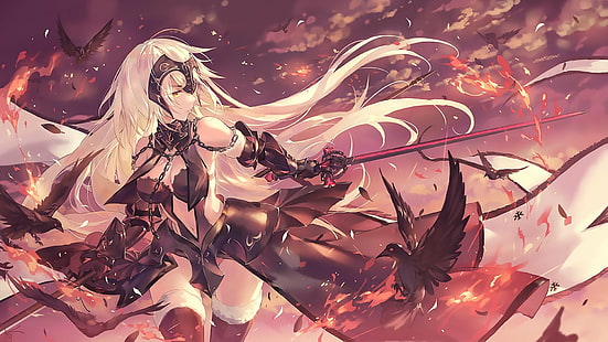 Fate Series, Fate/Grand Order, Jeanne d'Arc (Fate Series), HD wallpaper HD wallpaper