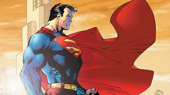 Композитный Супермен, Супермен, DC Comics, супергерой, HD обои HD wallpaper