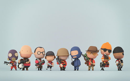 demoman, engineer, fortress, heavy, medic, pyro, scout, sentry, sniper, soldier, spy, team, tf2, HD wallpaper HD wallpaper