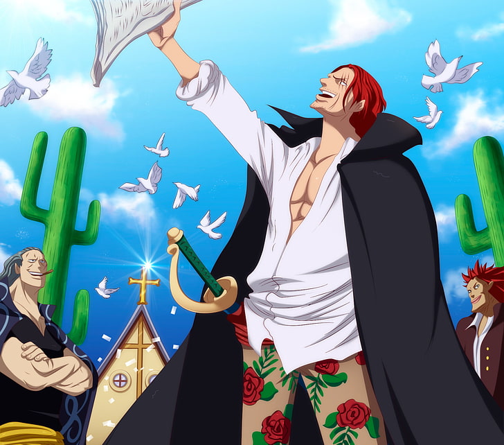 Anime, One Piece, Benn Beckman, Shanks (One Piece), Wallpaper HD