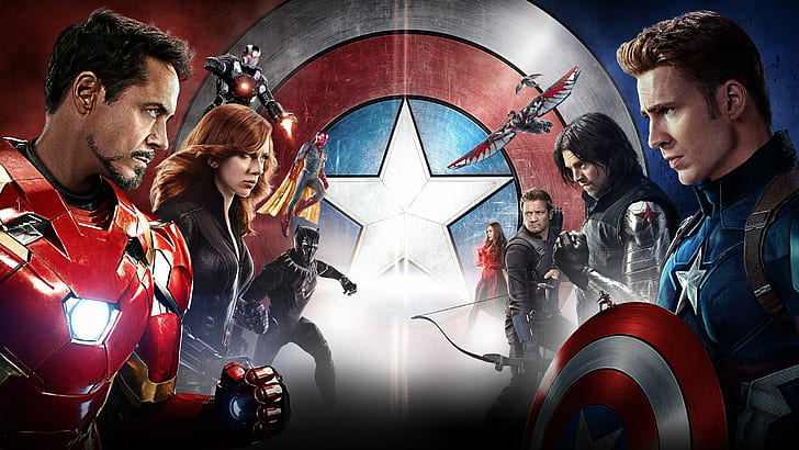 Super Herois Captain America Civil War Hd Wallpaper 2560×1440, HD wallpaper