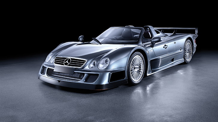 Roadster, Mercedes-Benz, 2006, GTR, supercar, Mercedes, AMG, CLK, Road Version, RHD, HD wallpaper