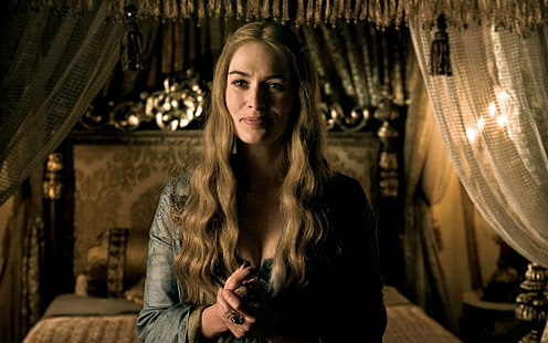 Fernsehserie, Game Of Thrones, Cersei Lannister, Lena Headey, HD-Hintergrundbild HD wallpaper