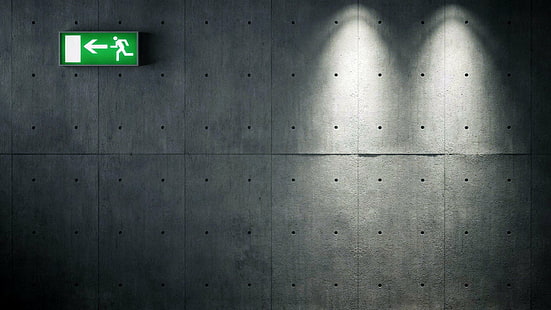 Beton, Ausgang, Mauern, HD-Hintergrundbild HD wallpaper