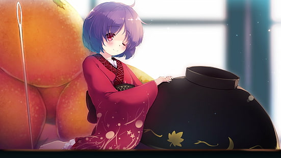 Anime, Touhou, Shinmyoumaru Sukuna, HD wallpaper HD wallpaper