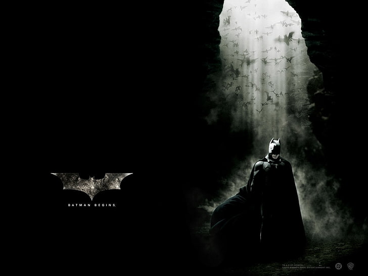 Batman Begins papel de parede digital, Batman, Batman Begins, HD papel de parede