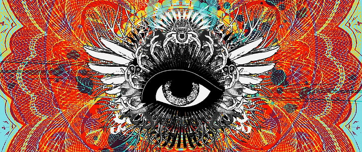 eyes, Illuminati, HD wallpaper