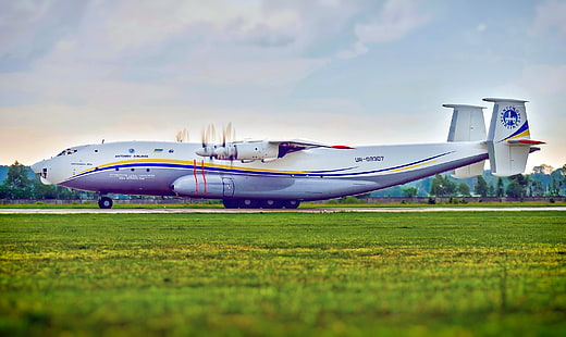 Flygplanet, vingar, motorer, Ukraina, sovjet, Antonov, enormt, Antey, An-22, OKB. OK Antonov, 