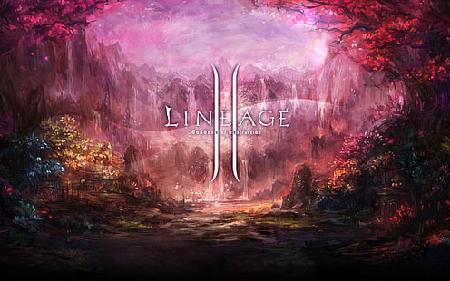 Lineage II, RPG, arte de fantasía, videojuegos, Fondo de pantalla HD HD wallpaper