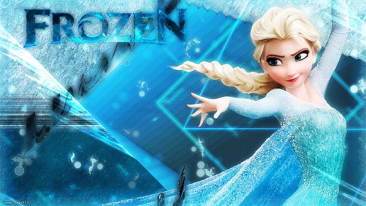 Disney Frozen Queen Elsa digitale Tapete, Film, Frozen, Elsa (Frozen), Frozen (Movie), HD-Hintergrundbild