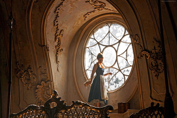 bästa filmer, Beauty and the Beast, Emma Watson, HD tapet