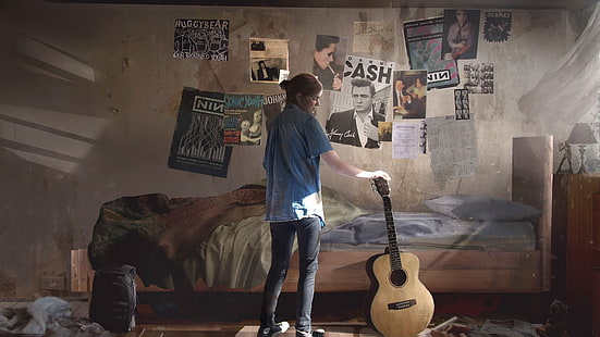 Videojuego, The Last of Us Part II, Ellie (The Last of Us), The Last Of Us, Fondo de pantalla HD HD wallpaper