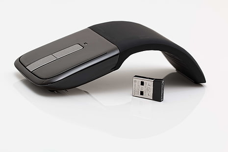 black, computer, connection, curve, design, device, digital, electronic, equipment, gadgets, modern, mouse, multimedia, portable, technology, usb, wireless, wireless mouse, public domain images, HD wallpaper HD wallpaper
