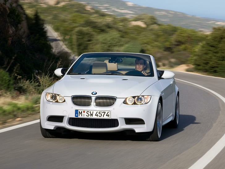 BMW M3 CRT, 2009 bmw m3 เปิดประทุน, รถ, วอลล์เปเปอร์ HD