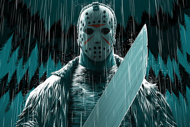 Movie, Friday The 13th, Jason Voorhees, Mask, HD wallpaper