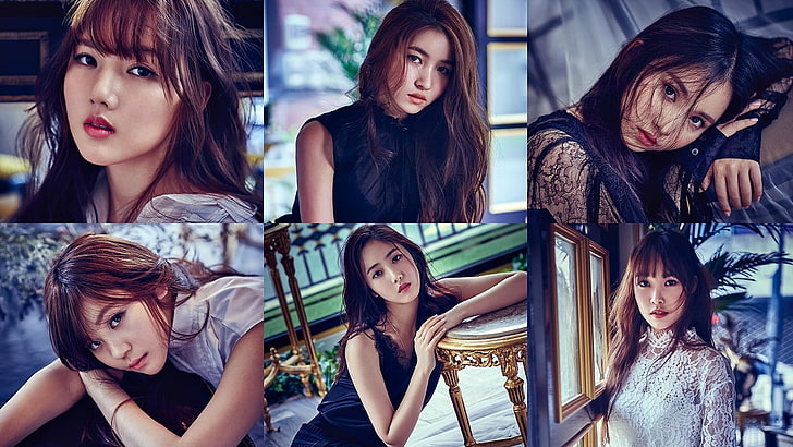 gfriend, korean girl group, model, korean girls, Girls, HD wallpaper