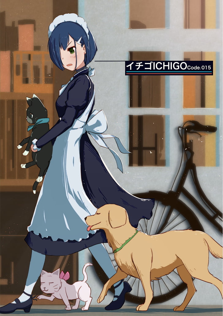 Liebling im FranXX, Anime Girls, Ichigo (Liebling im FranXX), HD-Hintergrundbild, Handy-Hintergrundbild
