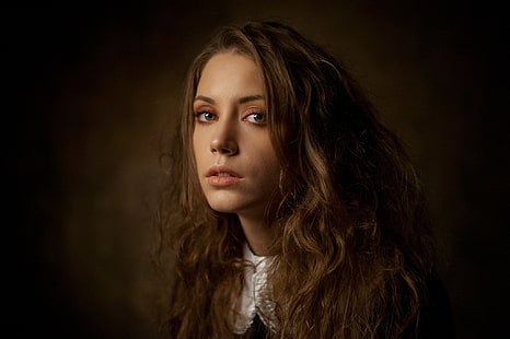 Ksenia Kokoreva ผู้หญิงใบหน้าภาพบุคคล, วอลล์เปเปอร์ HD HD wallpaper
