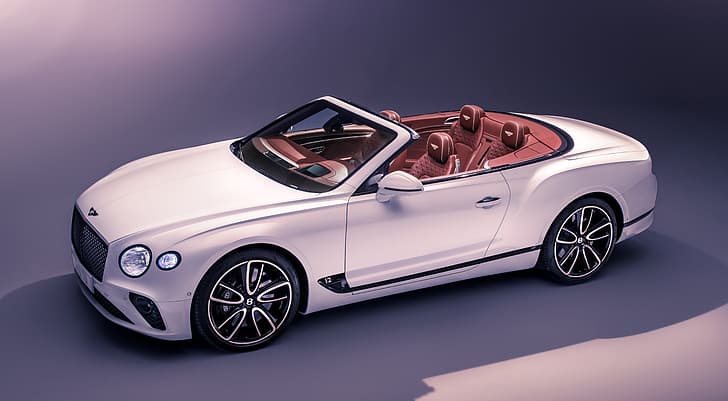 Bentley, Continental GT, Descapotable, Bentley Continental GT, Bentley Continental GT Descapotable 2019, Fondo de pantalla HD