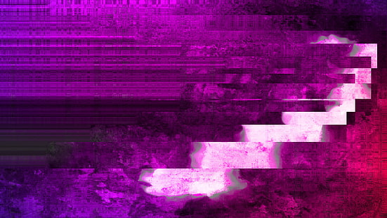 glitch art abstract lsd, Tapety HD HD wallpaper