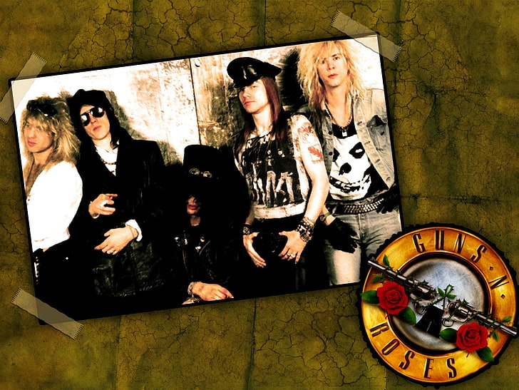 Guns n Roses wallpaper, Band (Music), Guns N' Roses, HD wallpaper
