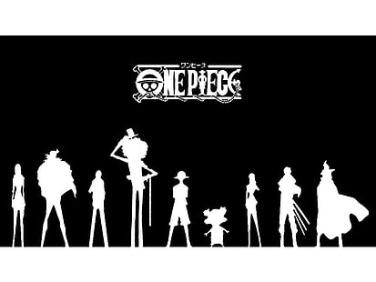 all black One Piece Anime Other HD Art, Cool, Black, all, members, one piece, Tapety HD HD wallpaper
