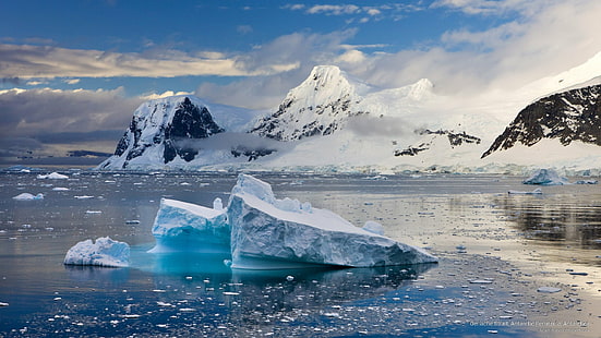 Gerlache sund, Antarktiska halvön, Antarktis, Antarktis, HD tapet HD wallpaper
