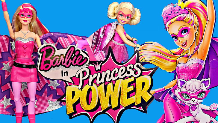 Barbie au pouvoir de la princesse, Fond d'écran HD