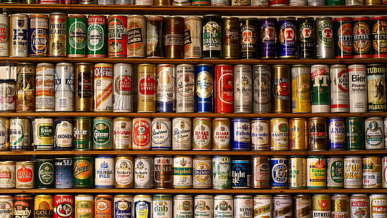beer, can, pub, HD wallpaper HD wallpaper