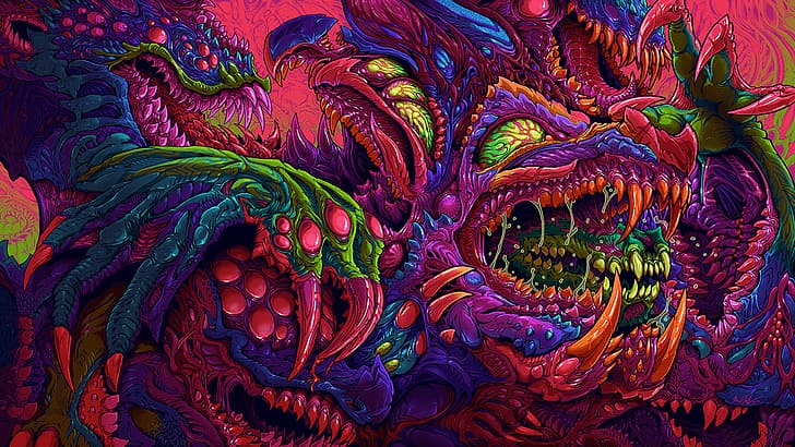 Brock Hofer, colorful, HD wallpaper
