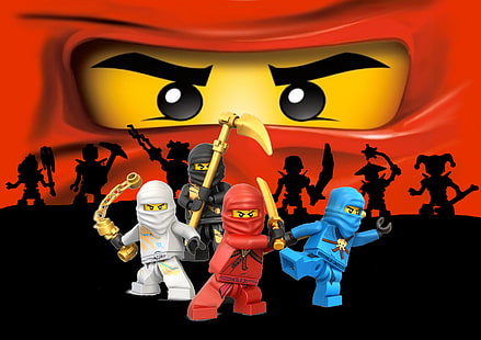 Ninjago-karaktärer, Lego, Lego Ninjago: Mästare av Spinjitzu, HD tapet HD wallpaper