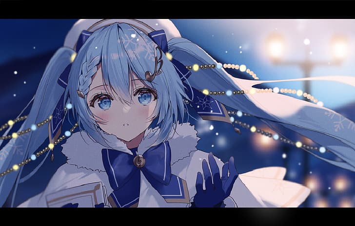 Hatsune Miku, Schnee Miku, HD-Hintergrundbild