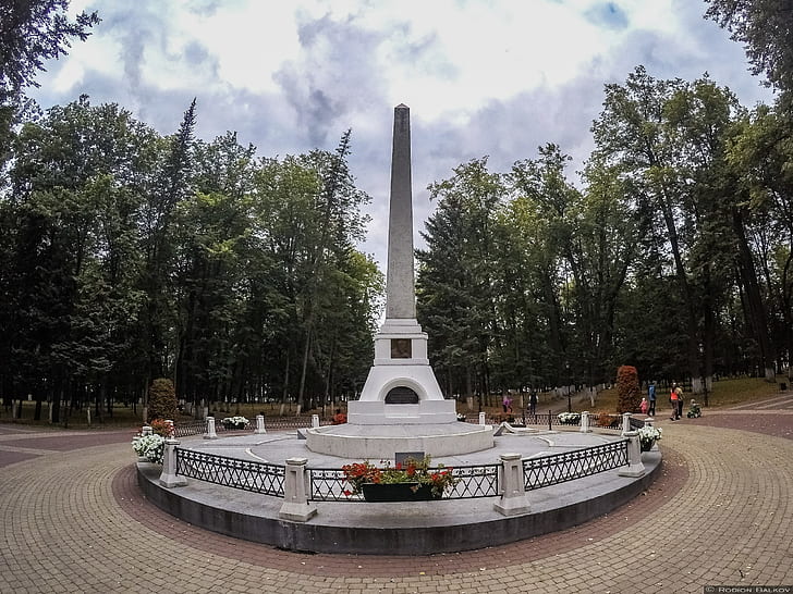 La ciudad, monumento, Rusia, Kaluga, Tsiolkovsky, científico, Fondo de pantalla HD