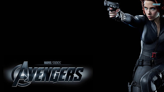 The Avengers, Scarlett Johansson, veuve noire, super-héroïnes, Fond d'écran HD HD wallpaper
