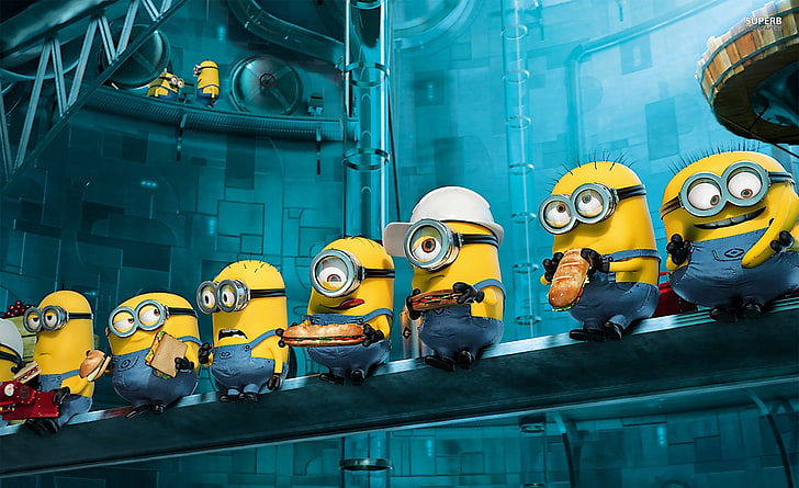 Despicable Me 2 Laughing Minions, Despicable Me Minions wallpaper,  Cartoons, HD wallpaper | Wallpaperbetter
