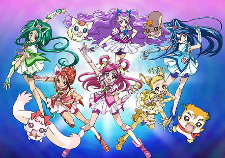 Anime, ja! Pretty Cure 5, HD tapet HD wallpaper