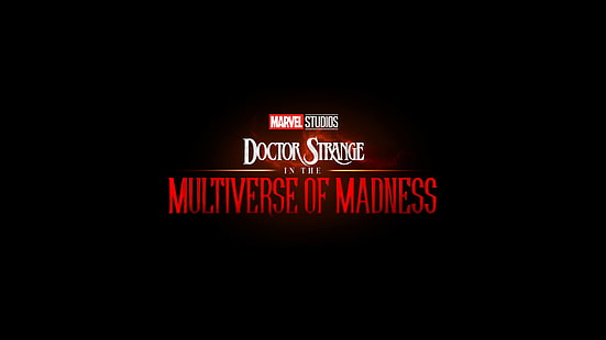 Film, Doktor seltsam im Multiversum des Wahnsinns, Logo, Marvel Comics, HD-Hintergrundbild HD wallpaper