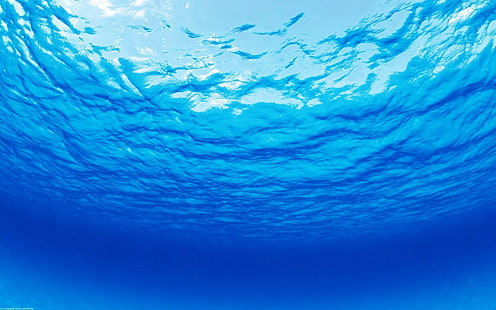 blue ocean 1920x1200 Nature Oceans HD Arte, blu, oceano, Sfondo HD HD wallpaper