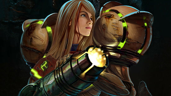 Samus Aran, Metroid, HD-Hintergrundbild HD wallpaper
