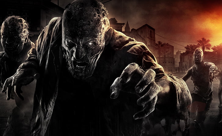 tapety zombie, Dying Light, gry wideo, Tapety HD