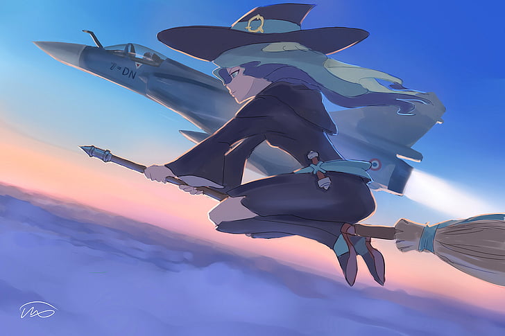 Anime, Little Witch Academia, Diana Cavendish, Tapety HD