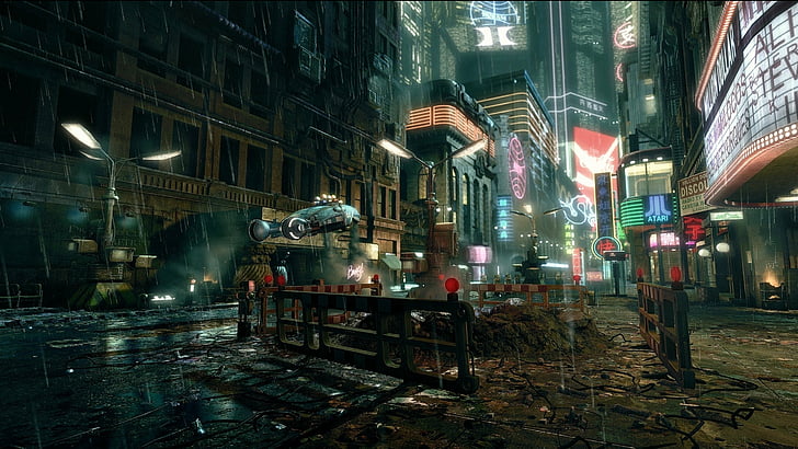 2077, akcja, sztuka, dzieło sztuki, miasta, miasto, cyberpunk, cyborg, walka, futurystyczny, robot, rpg, sci-fi, strzelanka, Tapety HD