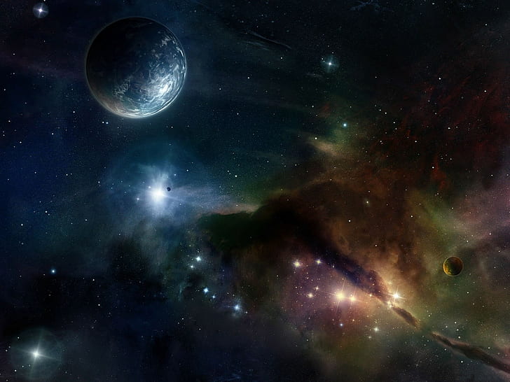 Galaxie, Weltraum, HD-Hintergrundbild