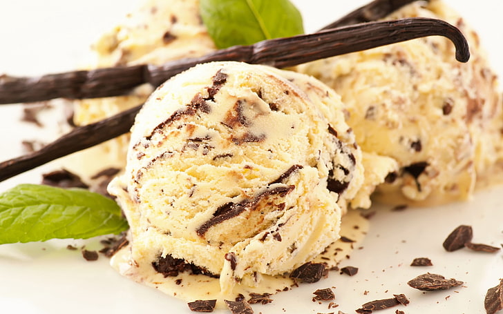 ไอศกรีมผลไม้ไอศกรีมช็อคโกแลตหวาน, วอลล์เปเปอร์ HD