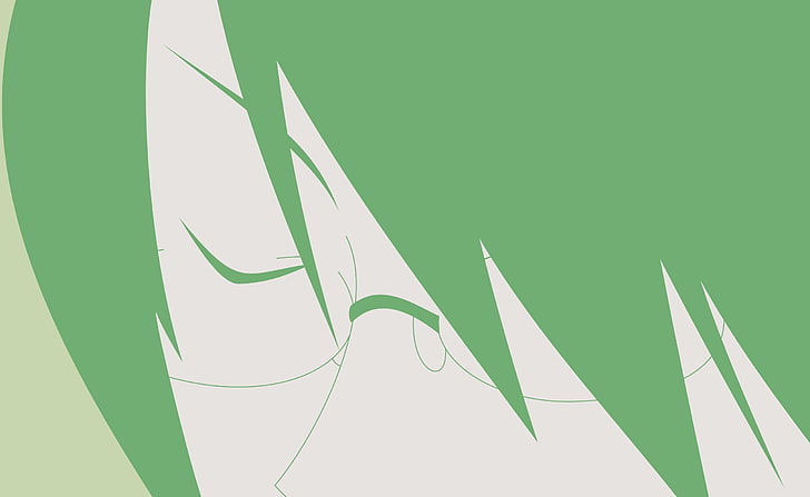 Аниме мальчик с зелеными волосами, зеленоволосый аниме персонаж  иллюстрации, HD обои | Wallpaperbetter