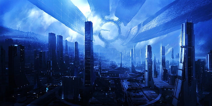 Mass Effect, Citadel (Efeito de massa), HD papel de parede