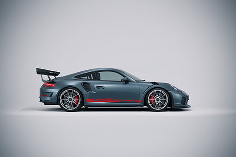 araba, ikinci el araç, Porsche, basit arka plan, Porsche 911 GT3 RS, HD masaüstü duvar kağıdı HD wallpaper